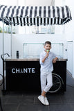 Chante Parisian themed Gelato Cart with assorted flavours