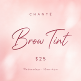Brows, Lashes & Threading - Brow Tint  $25