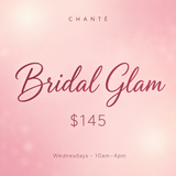 Bridal Glam- $145