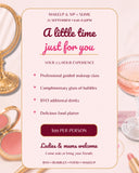 Ladies Makeup & Sip + Slime Workshop - Friday 25 Sept - 6pm